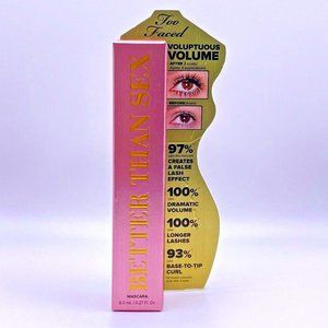 Too Faced Better Than Sex Black Mascara Full Size 0.27 fl oz